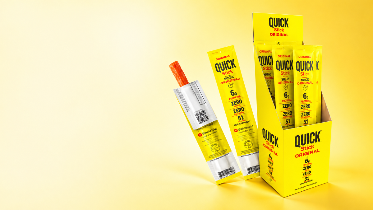 Quick Stick de frango.