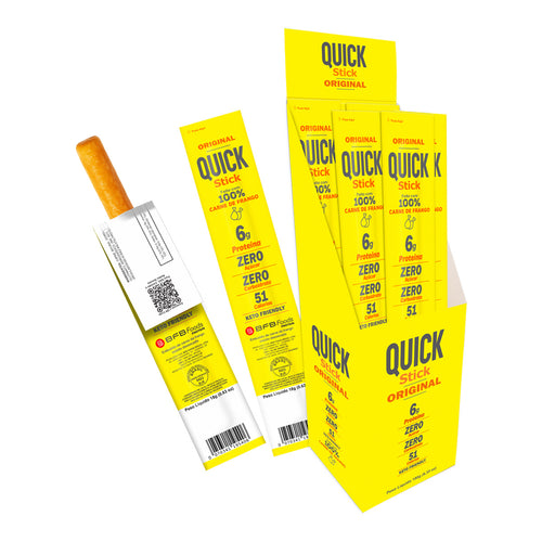 Box com 10un QUICK Stick Protein - FRANGO Sabor Original