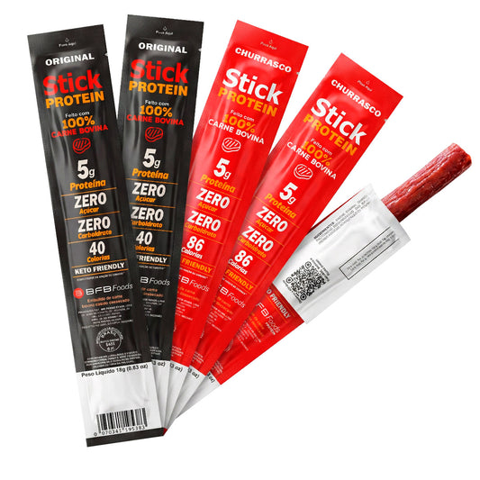 Kit com 5 un QUICK Stick Protein - Duo